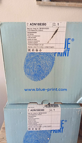 Blue print fahrwerksfeder - 2x,